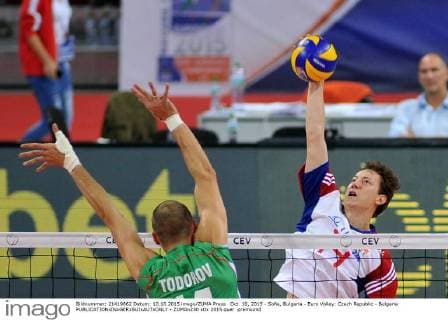 Oct. 10, 2015 - Sofia, Bulgaria - Euro Volley: Czech Republic - Bulgaria  - ZUMAn230