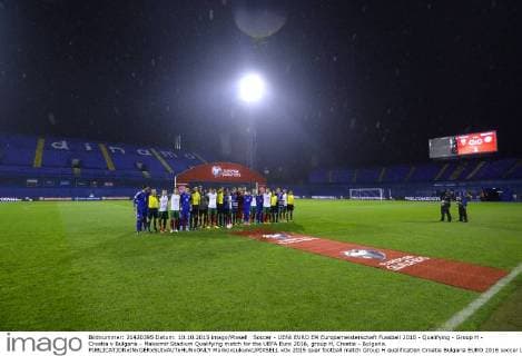 Soccer - UEFA EURO EM Europameisterschaft Fussball 2016 - Qualifying - Group H - Croatia v Bulgaria - Maksimir Stadium Qualifying match for the UEFA Euro 2016, group H, Croatia - Bulgaria.  MarkoxLukunic PIXSELL