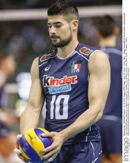 Oct. 10, 2015 - Turin, Italy - filippo lanza before the european championships man match between italia and croatia at palavela on october 10, 2015 in torino, italy. Euro Volley: Croazia v Italia  - ZUMAn230