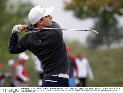 GOLF - Austria2022 Supporter Tour OBERWALTERSDORF,AUSTRIA,10.OCT.15 - GOLF - Austria2022 Supporter Tour, final, GC Fontana. Image shows Lukas Nemecz (AUT). GEPAxpictures xWalterxLuger