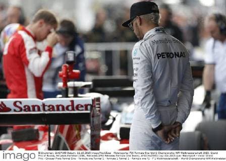 Motorsports: FIA Formula One World Championship WM Weltmeisterschaft 2015, Grand Prix of Russia, 44 Lewis Hamilton (GBR, Mercedes AMG Petronas Formula One Team), xHOCHxZWEIx
