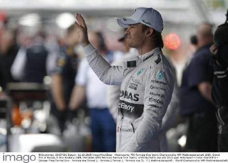Motorsports: FIA Formula One World Championship WM Weltmeisterschaft 2015, Grand Prix of Russia, 6 Nico Rosberg (GER, Mercedes AMG Petronas Formula One Team), xHOCHxZWEIx