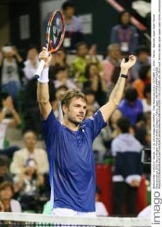 Stan Wawrinka (SUI), OCTOBER 11, 2015 - Tennis : Rakuten Japan Open Tennis Championships 2015 Men s Singles Final at Ariake Coliseum, Tokyo, Japan. NOxTHIRDxPARTYxSALES.  (mrva115000)