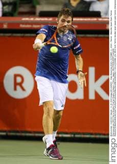 Stan Wawrinka (SUI), OCTOBER 11, 2015 - Tennis : Rakuten Japan Open Tennis Championships 2015 Men s Singles Final at Ariake Coliseum, Tokyo, Japan. NOxTHIRDxPARTYxSALES.  (mrva115008)