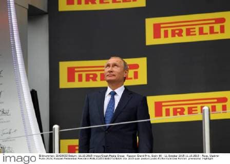 Russian Grand Prix, Sochi 08 - 11 October 2015 11.10.2015 - Race, Vladimir Putin (RUS) Russian Federation President 