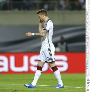 Foto : Marco REUS hätte ( Deutschland ) fast das 1-0 erzielt Fussball Länderspiel am So. 11.10.2015 Deutschland - Georgien 2 - 1