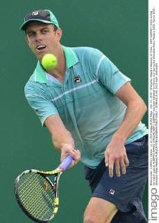 Oct. 12, 2015 - Shanghai, People s Republic of China - SAM QUERREY (USA) during his match against ALBERTO RAMOS VINOLAS (ESP), QUERREY has been defeated by Ramos 2x1 during the Shanghai Rolex Masters 2015. Tennis 2015 - Shanghai Rolex Masters  - ZUMAm119