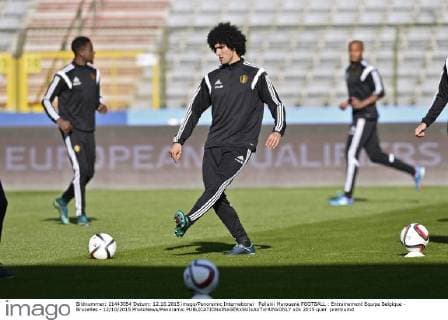 Fellaini Marouane FOOTBALL : Entrainement Equipe Belgique - Bruxelles - 12 10 2015 PhotoNews Panoramic 