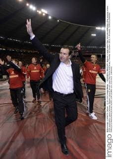 - BRUSSELS, BELGIUM: Belgium s head coach Marc Wilmots celebrates after winning a Euro 2016 qualification game between Belgian national soccer team Red Devils and Israel, Tuesday 13 October 2015, in Brussels. YORICKxJANSENS  x04720345x