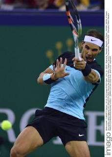 Oct. 14, 2015 - Shanghai, People s Republic of China - RAFAEL NADAL of Spain during the match against IVO KARLOVIC (CRO) during the Shanghai Rolex Masters Tennis Tournament. Tennis 2015 - Shanghai Rolex Masters  - ZUMAm119