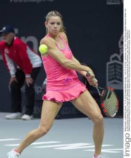 Linz 13.10.2015, TipsArena, Linz, AUT, WTA Tennis Damen Generali Ladies Linz, im Bild Camila Giorgi (ITA) during WTA Generali Ladies Linz Tournament at the TipsArena, Linz, Austria on 2015 10 13,  EX_REI  