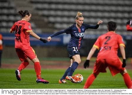 Aktuell Fußball, Damen, Champions League, Paris St. Germain FC - Olimpia Cluj Anja Mittag (psg) FOOTBALL : Paris St. Germain vs OCF Olimpia Cluj - Champions League Damen Damenfußball - 14 10 2015 AnthonyBIBARD FEPx 
