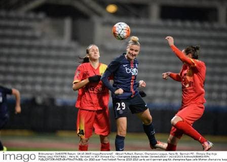 Aktuell Fußball, Damen, Champions League, Paris St. Germain FC - Olimpia Cluj Anja Mittag (psg) FOOTBALL : Paris St. Germain vs OCF Olimpia Cluj - Champions League Damen Damenfußball - 14 10 2015 AnthonyBIBARD FEPx 