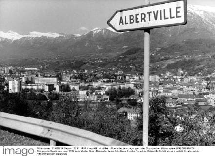 Albertville, Austragungsort der Olympischen Winterspiele 1992