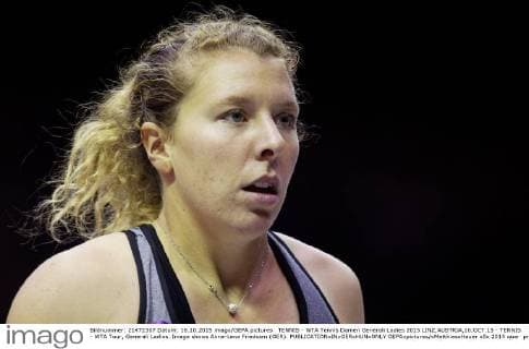 TENNIS - WTA Tennis Damen Generali Ladies 2015 LINZ,AUSTRIA,16.OCT.15 - TENNIS - WTA Tour, Generali Ladies. Image shows Anna-Lena Friedsam (GER). GEPAxpictures xMatthiasxHauer