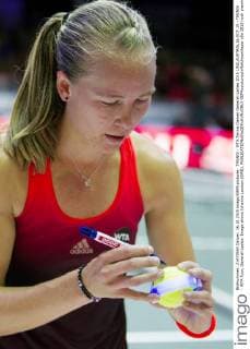 TENNIS - WTA Tennis Damen Generali Ladies 2015 LINZ,AUSTRIA,16.OCT.15 - TENNIS - WTA Tour, Generali Ladies. Image shows Johanna Larsson (SWE). GEPAxpictures xMatthiasxHauer