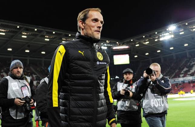 16.10.2015, Fussball, Saison 2015 2016, 1. Bundesliga, 9. Spieltag, FSV Mainz 05 - Borussia Dortmund 0:2, Trainer Thomas Tuchel (Borussia Dortmund)