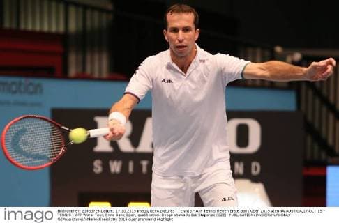TENNIS - ATP Tennis Herren Erste Bank Open 2015 VIENNA,AUSTRIA,17.OCT.15 - TENNIS - ATP World Tour, Erste Bank Open, qualification. Image shows Radek Stapanek (CZE). GEPAxpictures xMarioxKneisl