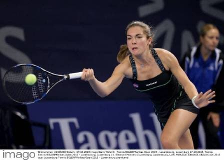 Tennis BGLBNPParibas Open 2015 - Luxembourg, Luxemburg 17.10.2015, Tennis Tennis BGLBNPParibas Open 2015 - Luxembourg, Luxemburg v.l. Eleonora Molinaro (Luxemburg, Luxembourg, LUX) 