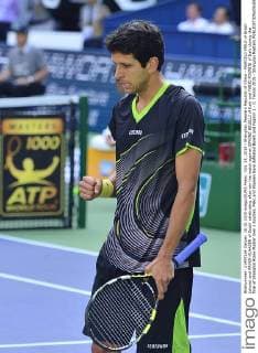 Oct. 18, 2015 - Shanghai, People s Republic of China - MARCELO MELO of Brazil (photo) and RAVEN KLAASEN of South celebrating after win the match against SIMONE BOLELLI of Italy and FABIO FOGNINI of Italy during the final of Shanghai Rolex Master men s doubles. Melo and Klaasen have defeated Bolelli and Fognini 2 - 0. Tennis 2015 - Shanghai Masters  - ZUMAm119