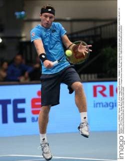 TENNIS - ATP Tennis Herren Erste Bank Open 2015 VIENNA,AUSTRIA,18.OCT.15 - TENNIS - ATP World Tour, Erste Bank Open, qualification. Image shows Lucas Miedler (AUT). GEPAxpictures xMarioxKneisl