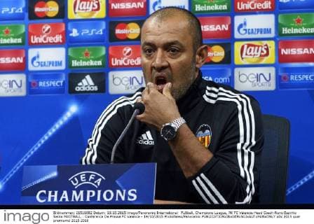 Fußball, Champions League, PK FC Valencia Head Coach Nuno Espirito Santo FOOTBALL : Conference De Presse FC Valence - 19 10 2015 PhotoNews Panoramic 