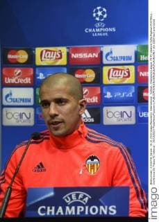 Fußball, Champions League, PK FC Valencia Sofia Feghouli FOOTBALL : Conference De Presse FC Valence - 19 10 2015 PhotoNews Panoramic 