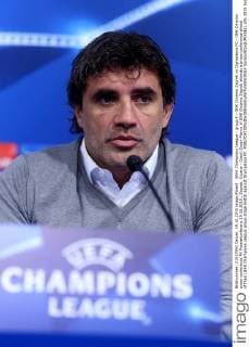 UEFA Champions League - group F - GNK Dinamo Zagreb vs Olympiacos FC - GNK Dinamo press conference PK Pressekonferenz 19.10.2015., Zagreb, Croatia - Coach Zoran Mamic of GNK Dinamo Zagreb attends a press conference ahead of their UEFA Champions League group stage match against Olympiacos FC.  GoranxStanzl PIXSELL