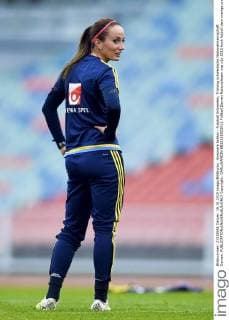 Kosovare Asllani - Fussball Schweden, Training schwedische Nationalmannschaft Damen.  Copyright: CARLxSANDIN BB151019CS012