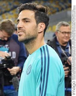 Chelsea player Cesc Fabregas during the open training session in Kyiv Kakhovka  Copyright: Husev Oleksandr 428405