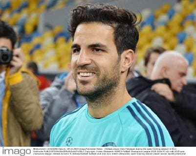 Chelsea player Cesc Fabregas during the open training session in Kyiv Kakhovka  Copyright: Husev Oleksandr 428415