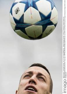 Malmös Nikola Djurdjic Training Champions League Malmö FF.  Copyright: PETTERxARVIDSON BB151020PA031