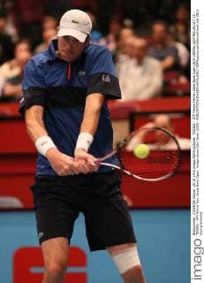 TENNIS - ATP Tennis Herren Erste Bank Open 2015 VIENNA,AUSTRIA,20.OCT.15 - TENNIS - ATP World Tour, Erste Bank Open. Image shows John Isner (USA). GEPAxpictures xMarioxKneisl