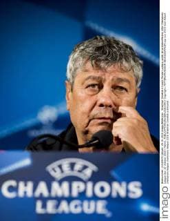 Shakhtar Donetsk s Coach Mircea Lucescu under en presskonferens inför Champions League den 20 oktober 2015 i Malmö.  Copyright: PETTERxARVIDSON BB151020PA104