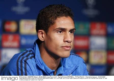 Raphael Varane FOOTBALL : PK Real Madrid - Champions League - 20 10 2015 GwendolineLeGoffx 