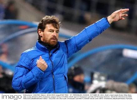 ST. PETERSBURG, RUSSIA. OCTOBER 20, 2015. Zenit s head coach Andre Villas-Boas seen in the 2015 16 UEFA Champions League Group H football match against Olympique Lyonnais at Petrovsky Stadium. Alexander Demianchuk TASS  TS010363