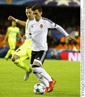 GAYA (V) . Jornada 3 de Champions League, partido entre Valencia CF y KAA Gent en el estadio de Mestalla de Valencia, Valencia - Spain 20 Octubre 2015. PHOTO: Amparo Simo 