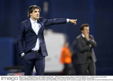 UEFA Champions League, Group F, Round 3, GNK Dinamo - FC Olympiakos 20.10.2015., Croatia, Zagreb - Maksimir Stadium - UEFA Champions League, Group F, Round 3, GNK Dinamo - FC Olympiakos. Zoran Mamic.  IgorxKralj PIXSELL