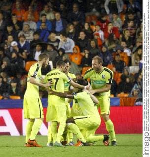 FOKET (G). Jornada 3 de Champions League, partido entre Valencia CF y KAA Gent en el estadio de Mestalla de Valencia, Valencia - Spain 20 Octubre 2015. PHOTO: Amparo Simo 