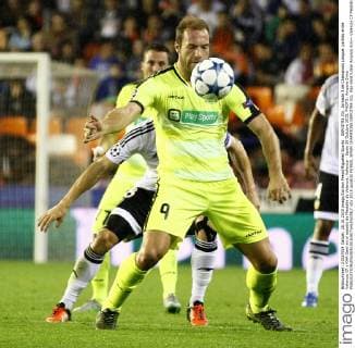 DEPOITRE (G). Jornada 3 de Champions League, partido entre Valencia CF y KAA Gent en el estadio de Mestalla de Valencia, Valencia - Spain 20 Octubre 2015. PHOTO: Amparo Simo 