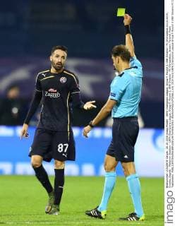UEFA Champions League, Group F, Round 3, GNK Dinamo - FC Olympiakos 20.10.2015., Croatia, Zagreb - Maksimir Stadium - UEFA Champions League, Group F, Round 3, GNK Dinamo - FC Olympiakos. Jeremy Taravel, Paolo Tagliavento.  SlavkoxMidzor PIXSELL