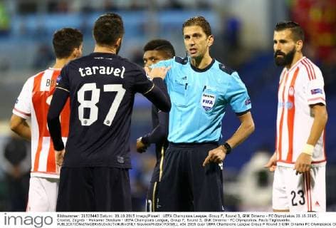 UEFA Champions League, Group F, Round 3, GNK Dinamo - FC Olympiakos 20.10.2015., Croatia, Zagreb - Maksimir Stadium - UEFA Champions League, Group F, Round 3, GNK Dinamo - FC Olympiakos. Paolo Tagliavento.  SlavkoxMidzor PIXSELL
