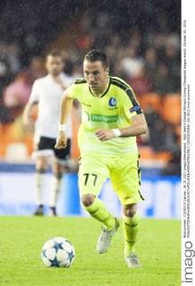 KAA Gent’s Danijel Milicevic during Champions league match. October 20, 2015.  (2015102016)