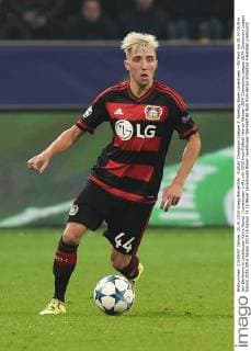 Fußball Champions League 3. Spieltag Bayer Leverkusen - AS Rom am 20.10.2015 in der BayArena in Leverkusen Kevin Kampl ( Leverkusen ) xRx