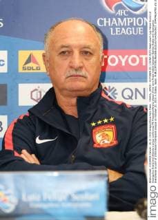 OSAKA, JAPAN - OCTOBER 20: (CHINA OUT) Head coach Luiz Felipe Scolari of Guangzhou Evergrand attends a press conference PK Pressekonferenz ahead of the semi finals match between Gamba Osaka and Guangzhou Evergrande as part of 2015 Asian Champions League on October 20, 2015 in Osaka, Japan.  CFP474624792 