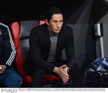 20.10.2015, Fussball, Saison 2015 2016, Champions League, 2015 16, Vorrunde, Bayer 04 Leverkusen - AS Rom 4:4, Trainer Roger Schmidt (Bayer 04 Leverkusen)
