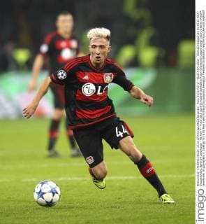 Foto: Kevin Kampl - Bayer 04 Fussball - Championsleague am Di. 20.10.2015 Gruppenphase, Bayer 04 Leverkusen - AS Rom 4 - 4