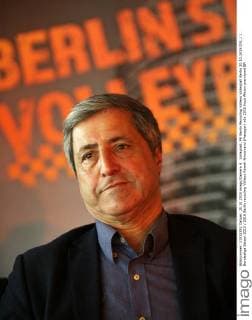 Volleyball, PK Berlin Recycling Volleys Volleyball Berlin 20.10.2015 DVL 1. Bundesliga Saison 2015 2016 Berlin recycling Volleys Kaweh Niroomand (Manager)