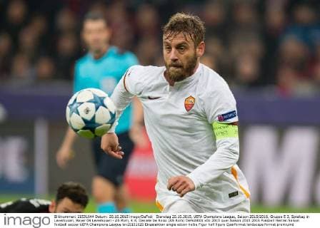 Dienstag 20.10.2015, UEFA Champions League, Saison 2015 2016, Gruppe E 3. Spieltag in Leverkusen, Bayer 04 Leverkusen - AS Rom, 4:4, Daniele De Rossi (AS Rom) DeFodi001