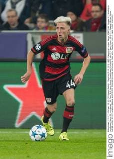 Dienstag 20.10.2015, UEFA Champions League, Saison 2015 2016, Gruppe E 3. Spieltag in Leverkusen, Bayer 04 Leverkusen - AS Rom, 4:4, Kevin Kampl (Leverkusen) DeFodi001